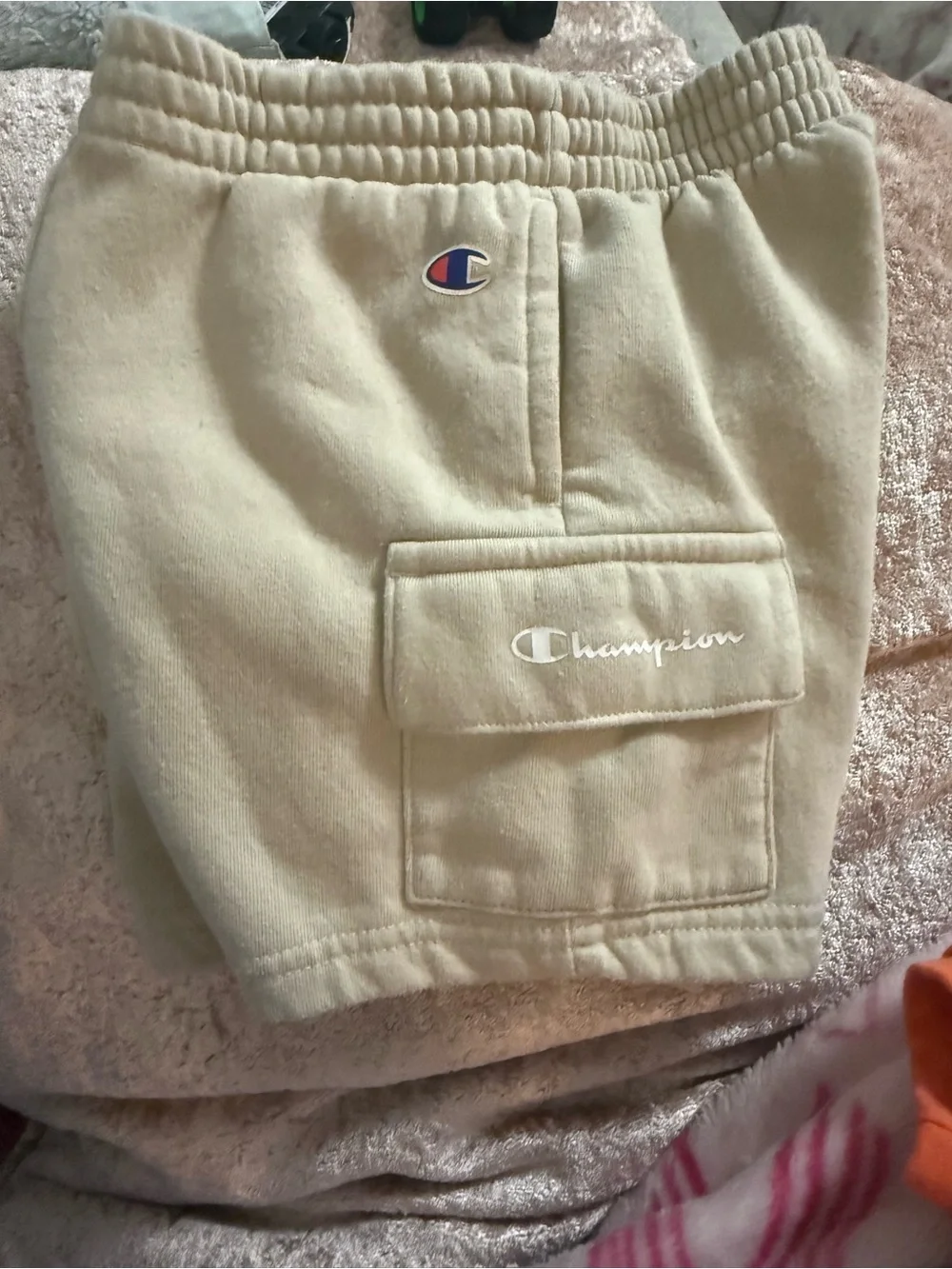 Champion Kids Matching Set Orange Top & Beige Bottoms